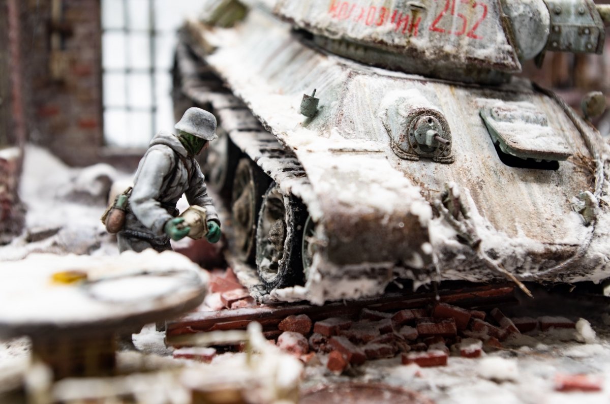 RT-Diorama 35302 Diorama-Base: &amp;quot;Wintergewitter&amp;quot; Operation Winter Storm 1/35 – image 9