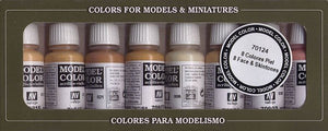 Vallejo Face Skin (8 color set) (70124)