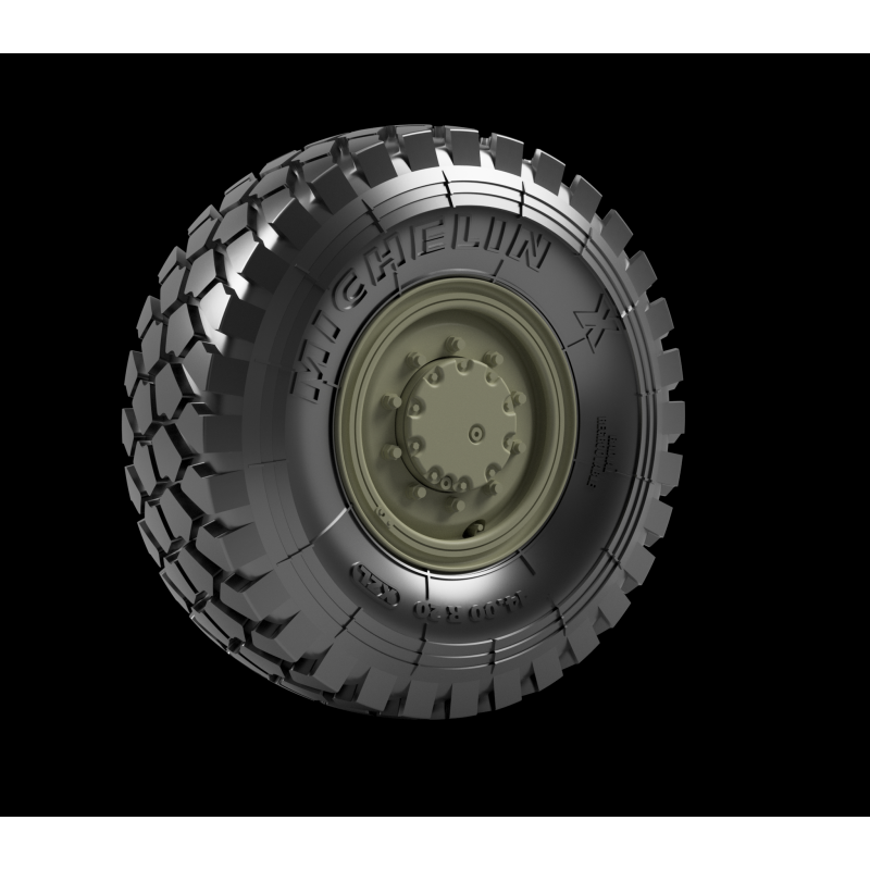 Panzer Art RE35-836 M1014 &amp;amp; M1001 road wheels (Michelin XZL) 1/35