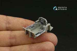 Quinta Studio QDS-48279 F/A-18C early 3D-Printed &amp;amp; coloured Interior on decal paper (HobbyBoss)(Small version) 1/48 – zdjęcie 10
