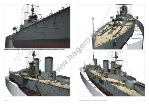 Kagero 16012 The Battlecruiser HMS Queen Mary EN – zdjęcie 7