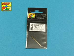 Aber 35L-257 20mm Gun Barrel for Nkm wz.38 FK-A used on TKS Tankette (For IBG / RPM) 1/35 – zdjęcie 3