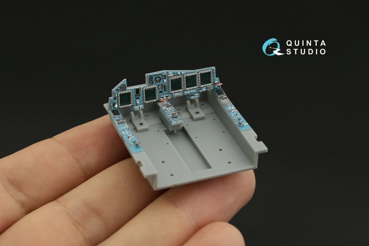 Quinta Studio QDS-48071 Su-34 3D-Printed &amp;amp; coloured Interior on decal paper (HobbyBoss) (small version) 1/48 – zdjęcie 9