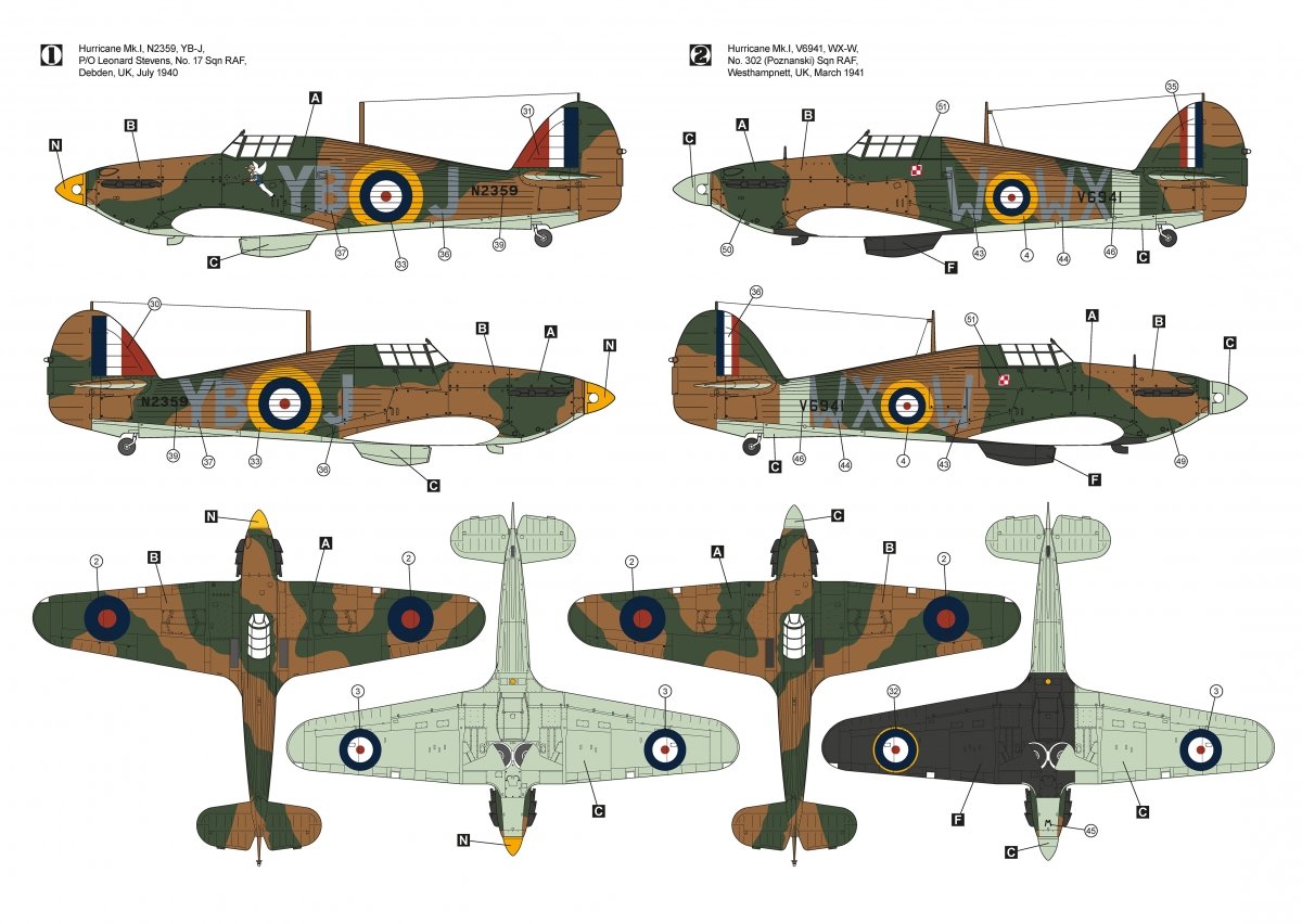 Hobby 2000 48013 Hawker Hurricane Mk.IA 1/48 – zdjęcie 2