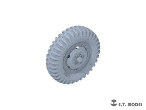 ET Model P35-150 USArmy M8/M20 Light Armored Car Sagged Wheels For TAMIYA Kit 1/35 – image 2