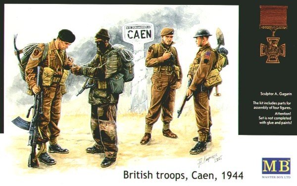 Master Box 3512 Commandos britanniques Caen 1944 (1/35)