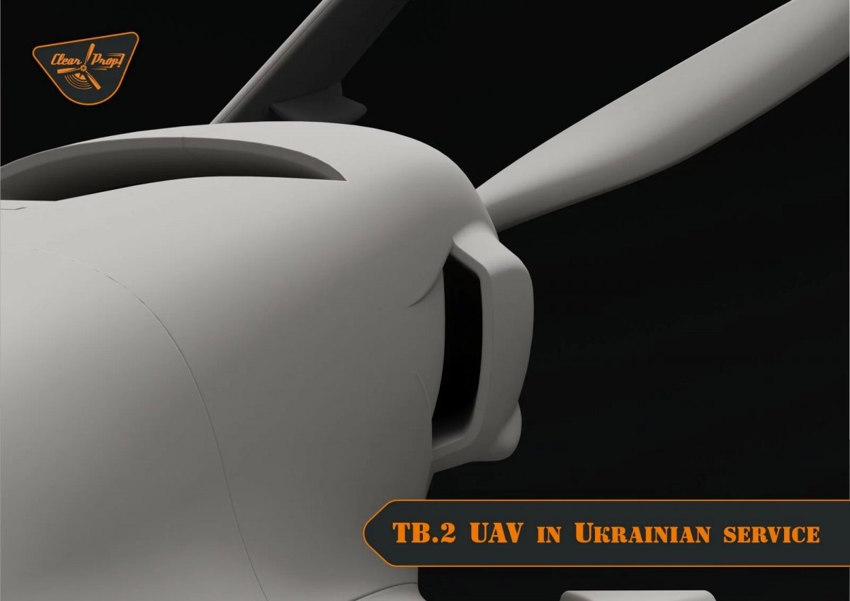 Clear Prop! CP72037 TB.2 UAV in Polish service STARTER KIT 1/72 – zdjęcie 14
