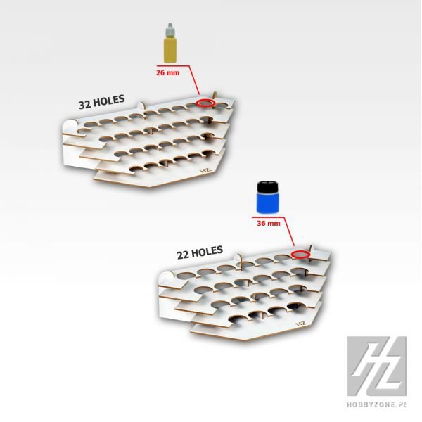 Hobby Zone HZ-s1ns 26mm Corner Model Paint Stand – image 2