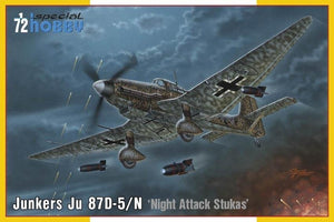 Special Hobby 72458 Junkers Ju 87D-5/N &amp;#39;Night Attack Stukas&amp;#39; 1/72