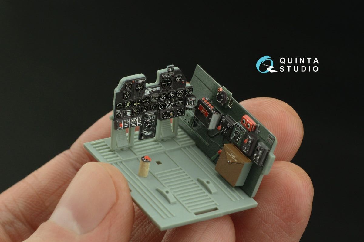 Quinta Studio QD48442 P-47N Thunderbolt 3D-Printed coloured Interior on decal paper (Academy) 1/48 – zdjęcie 10