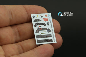 Quinta Studio QD48268 Ta 152C 3D-Printed &amp;amp; colored Interior on decal paper (Hobby Boss) 1/48 – image 2