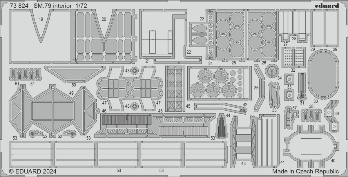 Eduard BIG72181 SM.79 ITALERI 1/72 – zdjęcie 5