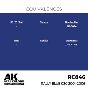 AK Interactive RC846 Rally Blue 02C 2001-2006 17 ml – zdjęcie 3