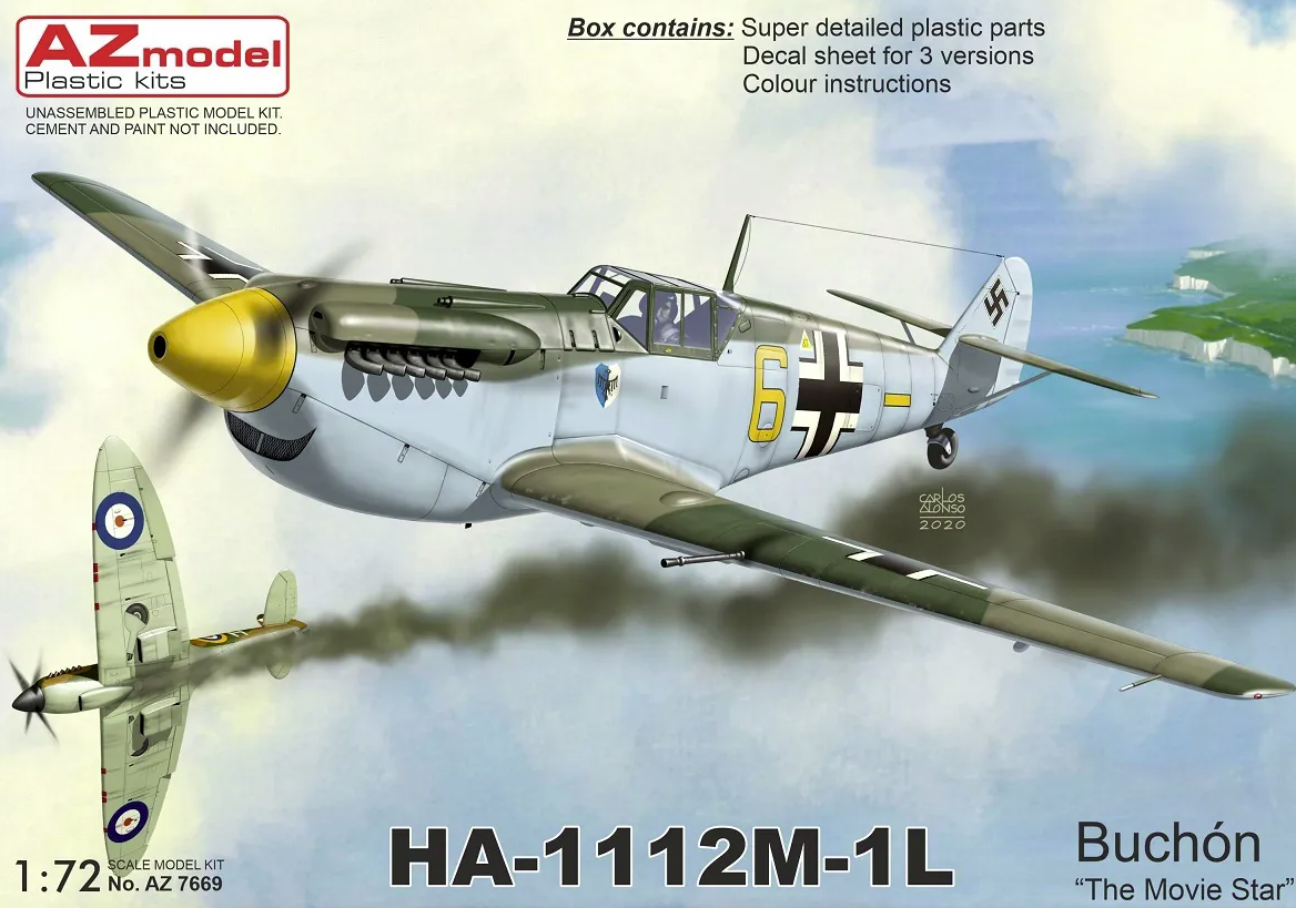AZ Model AZ7669 HA-1112M-1L Buchón “The Movie Star” 1/72