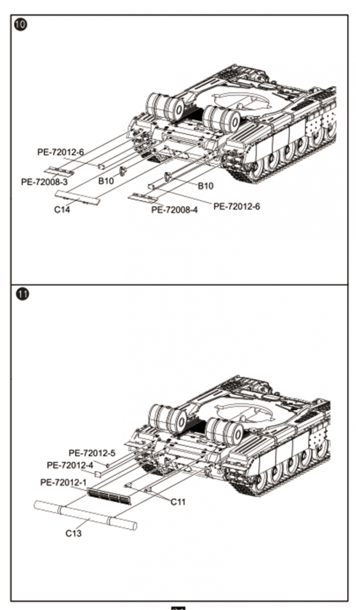 Modelcollect UA72193 Soviet T-80 Main Battle Tank 1970S-1990S N in1 1/72 – image 21