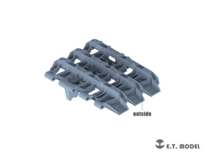 E.T. Model P35-044 WWII German Pz.Kpfw.III/IV Ostketten Workable Track 3D Printed 1/35 – zdjęcie 3