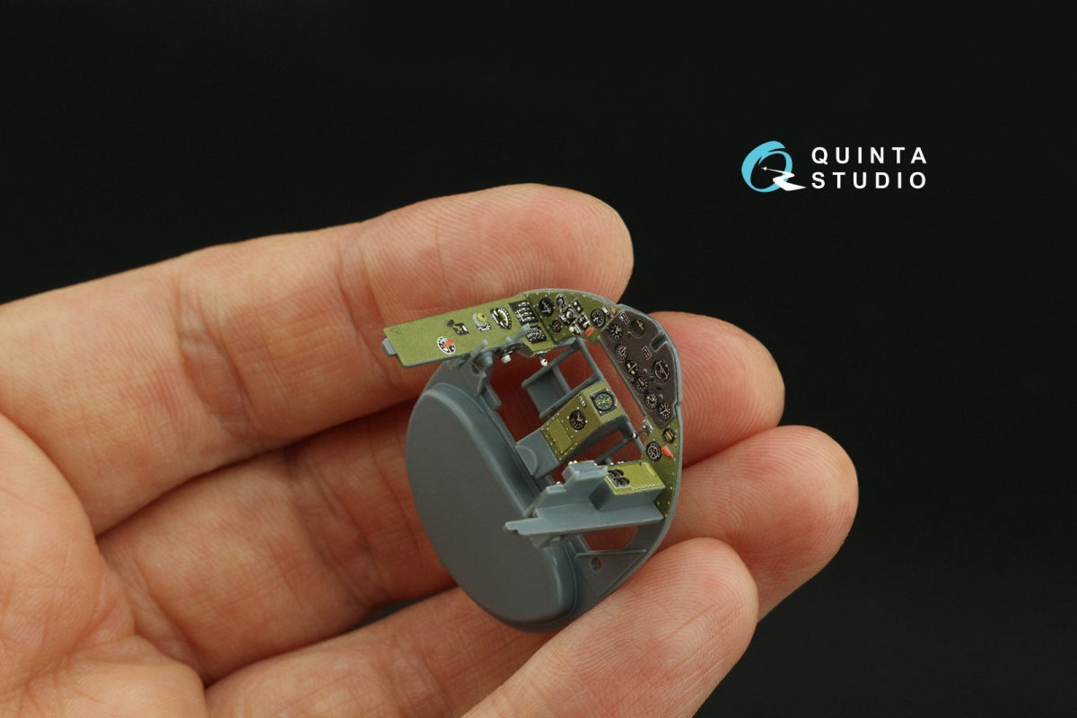 Quinta Studio QD48421 FM-2 Wildcat 3D-Printed &amp;amp; coloured Interior on decal paper (Eduard) 1/48 – zdjęcie 9