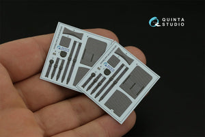 Quinta Studio QD+35106 AH-64D 3D-Printed &amp;amp; colored Interior on decal paper (Takom) (with 3D-printed resin parts) 1/35 – image 9