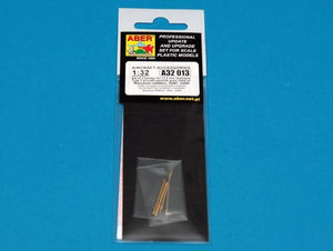 Aber A32013 Set of 2 barrels for 13,2 mm Japanese Type 3 aircraft machine guns used on Mitsubishi A6M5b/c, A6M7, A6M8 1/32 – zdjęcie 5