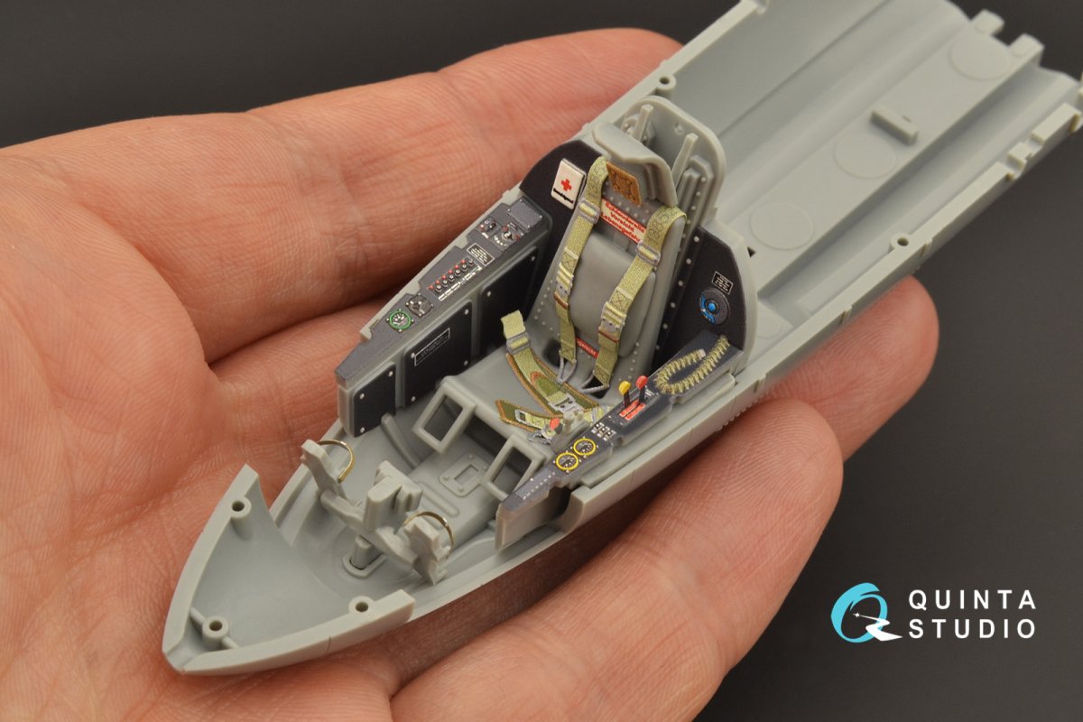 Quinta Studio QD32105 Ju EF 126/EF 127 3D-Printed &amp;amp; coloured Interior on decal paper (Das Werk) 1/32 – zdjęcie 4