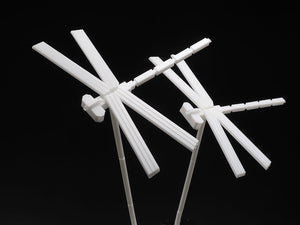Tamiya 70261 Plastic Beams 3mm Square Tube (5pcs.) – image 2