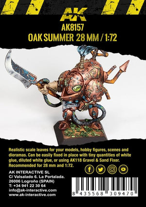 AK Interactive AK8157 OAK SUMMER LEAVES 28MM 1/72 – zdjęcie 3