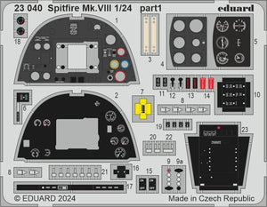 Eduard 23040 Spitfire Mk.VIII AIRFIX 1/24