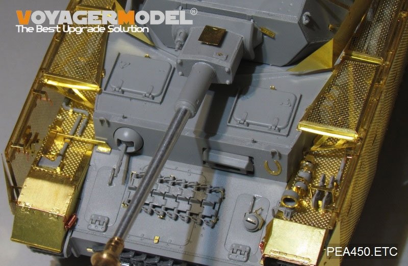 Voyager Model PEA450 WWII German Pz.Kpfw.IV Ausf.J &amp;quot;Thoma shields&amp;quot; wire mesh schürzen (Last Production) (FOR Boder 35008) 1/35 – zdjęcie 11