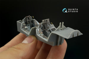 Quinta Studio QD48396 F-14B 3D-Printed &amp;amp; coloured Interior on decal paper (Hobby Boss) 1/48 – zdjęcie 9