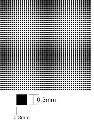 KA Models KA-00002 SQUARE PATTERN MESH B 0.3mm X 0.3mm – image 5