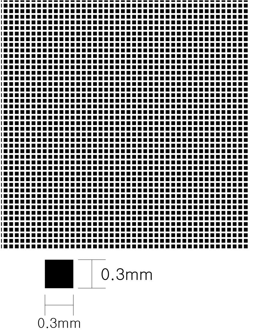 KA Models KA-00002 SQUARE PATTERN MESH B 0.3mm X 0.3mm – image 5