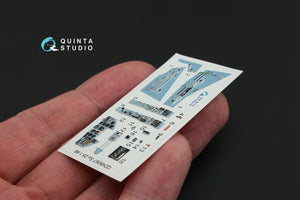 Quinta Studio QD48067 Su-25 3D-Printed &amp;amp; coloured Interior on decal paper (for KP kit) 1/48 – zdjęcie 3