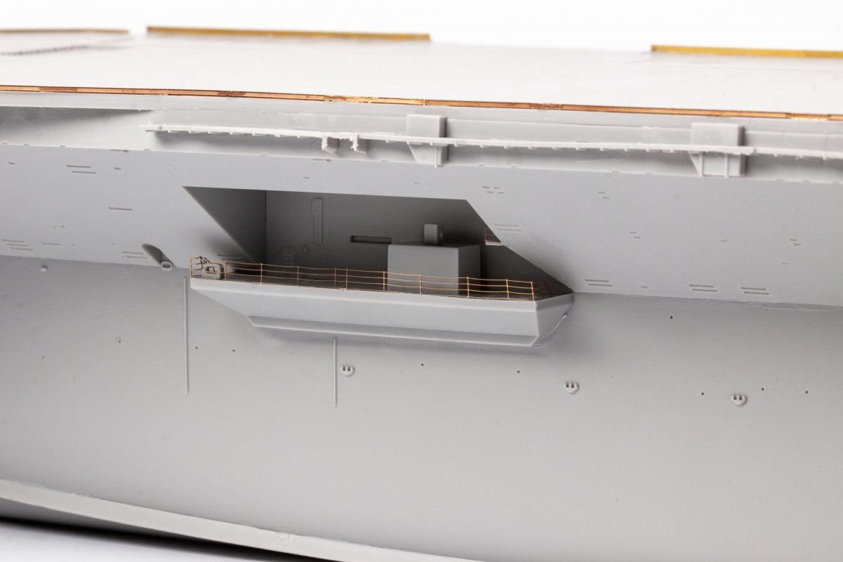 Eduard 53283 USS Constellation CV-64 part 3 - railings &amp;amp; safety nets TRUMPETER 1/350 – image 14