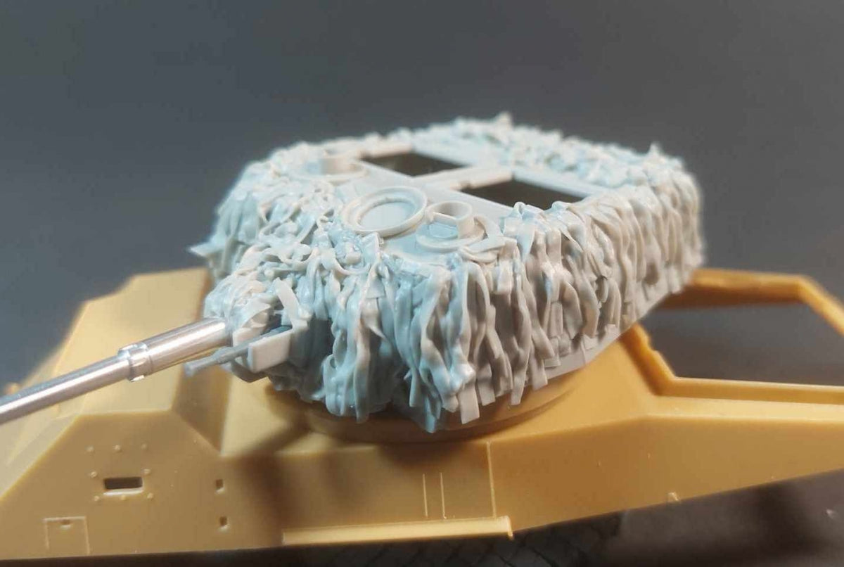 Panzer Art RE35-800 AC Humber Mk IV turret with Hessian net 1/35 – zdjęcie 3