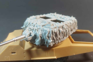 Panzer Art RE35-800 AC Humber Mk IV turret with Hessian net 1/35 – zdjęcie 3