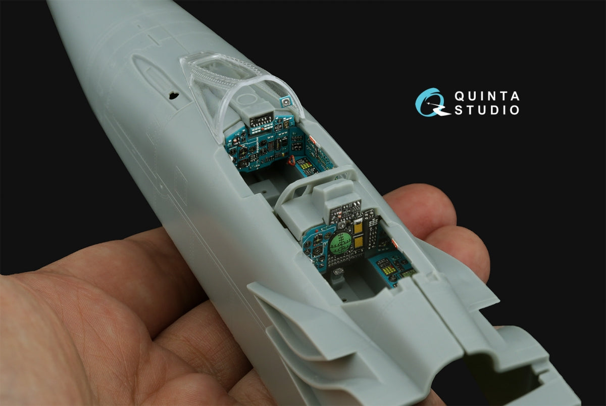 Quinta Studio QDS-48504 MiG-31B 3D-Printed &amp;amp; coloured Interior on decal paper (Hobby Boss) (Small version) 1/48 – zdjęcie 9