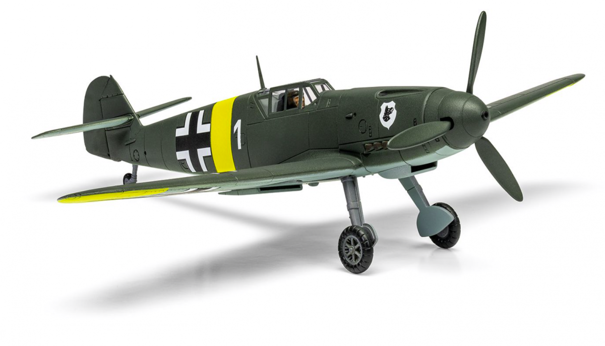 Airfix 55014 Starter Set - Messerschmitt Bf109F-4 1/72 – zdjęcie 7