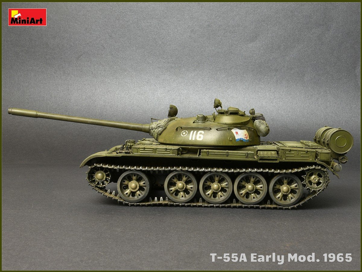 MiniArt 37057 T-55A EARLY Mod. 1965 1/35 – zdjęcie 4