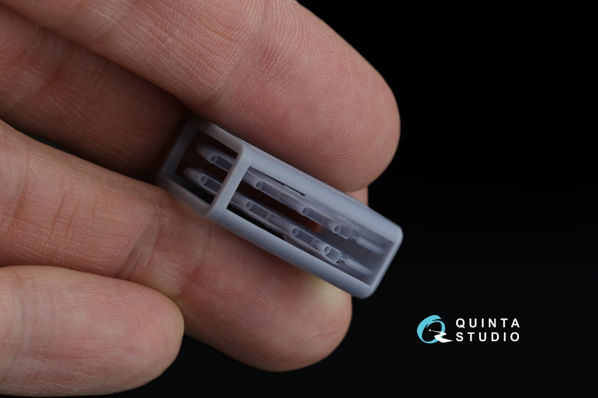 Quinta Studio QT48068 LaGG-3 series 66 Exhaust Pipes (Zvezda) 1/48 – zdjęcie 4
