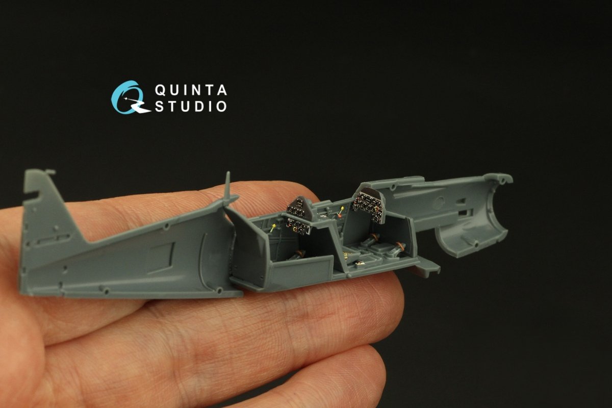Quinta Studio QD72064 Avia CS-199 3D-Printed &amp;amp; coloured Interior on decal paper (Eduard) 1/72 – zdjęcie 5