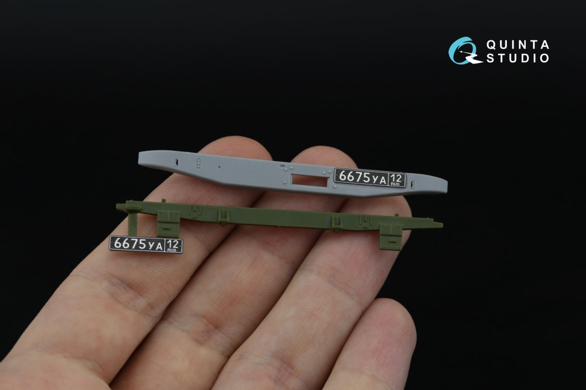 Quinta Studio QD35152 GAZ-66 3D-Printed &amp;amp; coloured Interior on decal paper (Zvezda) 1/35 – zdjęcie 7