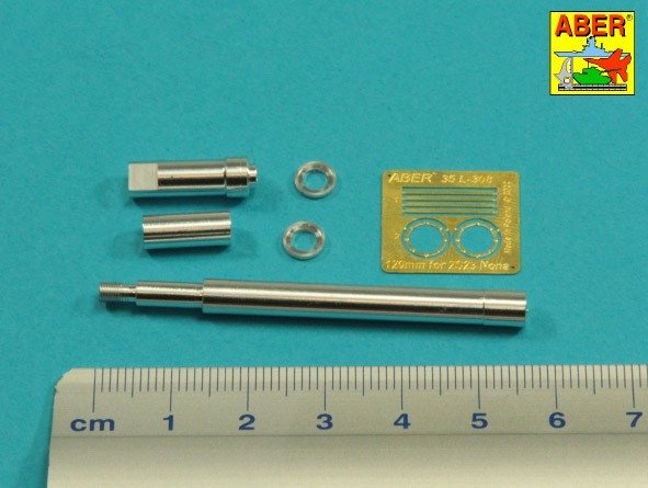 Aber 35L-308 120mm 2A60 barrel for Russian 2S23 Nona mortar 1/35 – image 4