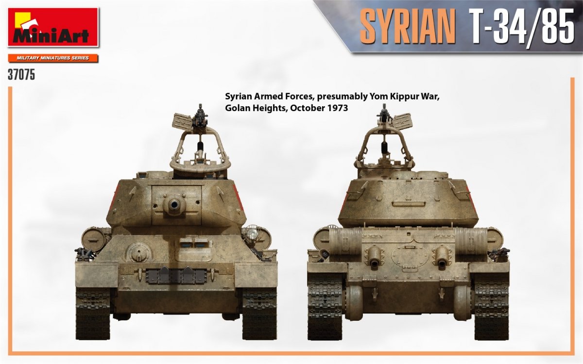 MiniArt 37075 SYRIAN T-34/85 1/35 – zdjęcie 14