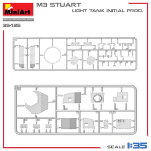 MiniArt 35425 M3 STUART LIGHT TANK, INITIAL PROD 1/35 – image 14