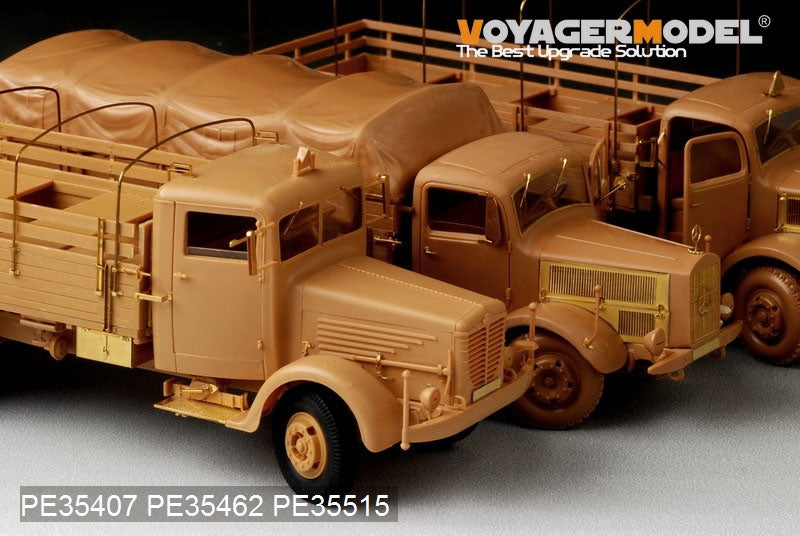 Voyager Model PE35515 WWII German Bussing Nag L4500S 4X2 Cargo Truck For AFV 35170 1/35 – zdjęcie 4