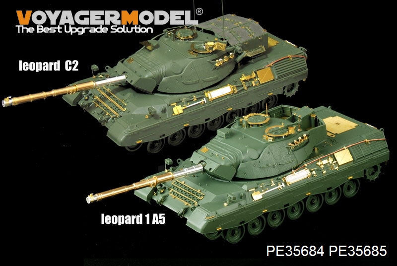 Voyager Model PE35684 Modern German Leopard1A5 MBT For TAKOM 2004 1/35 – zdjęcie 14