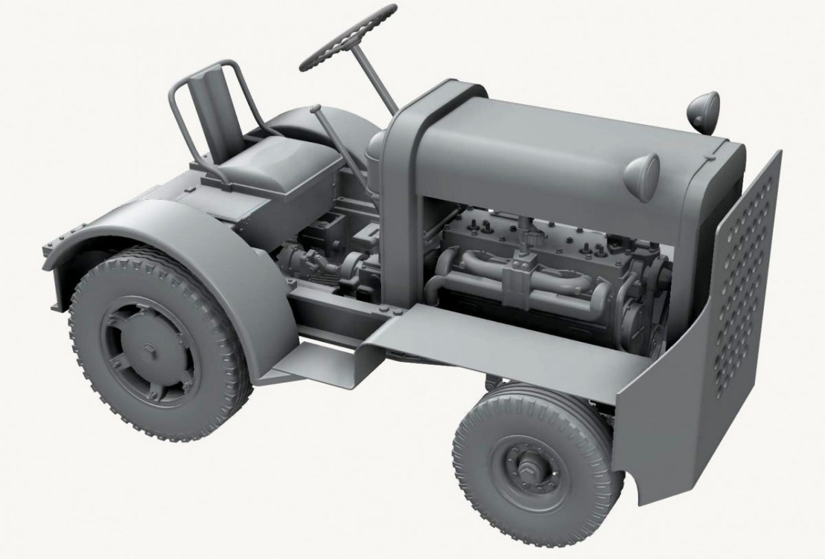 Thunder Model 32001 US Tug Clarktor-6 Mill-33 The heavy duty airfield tractor 1/32 – immagine 10