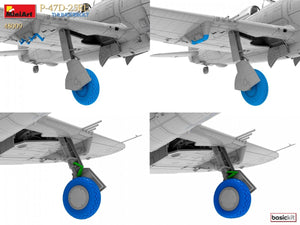 MiniArt 48009 P-47D-25RE THUNDERBOLT. BASIC KIT 1/48 – zdjęcie 14