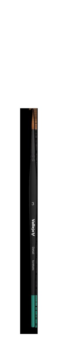 VALLEJO B02003 - Brush - Detail - Round Synthetic No. 3 – image 2