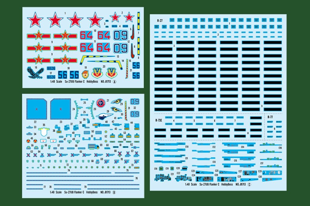 Hobby Boss 81713 Su-27UB Flanker C 1/48 – image 4